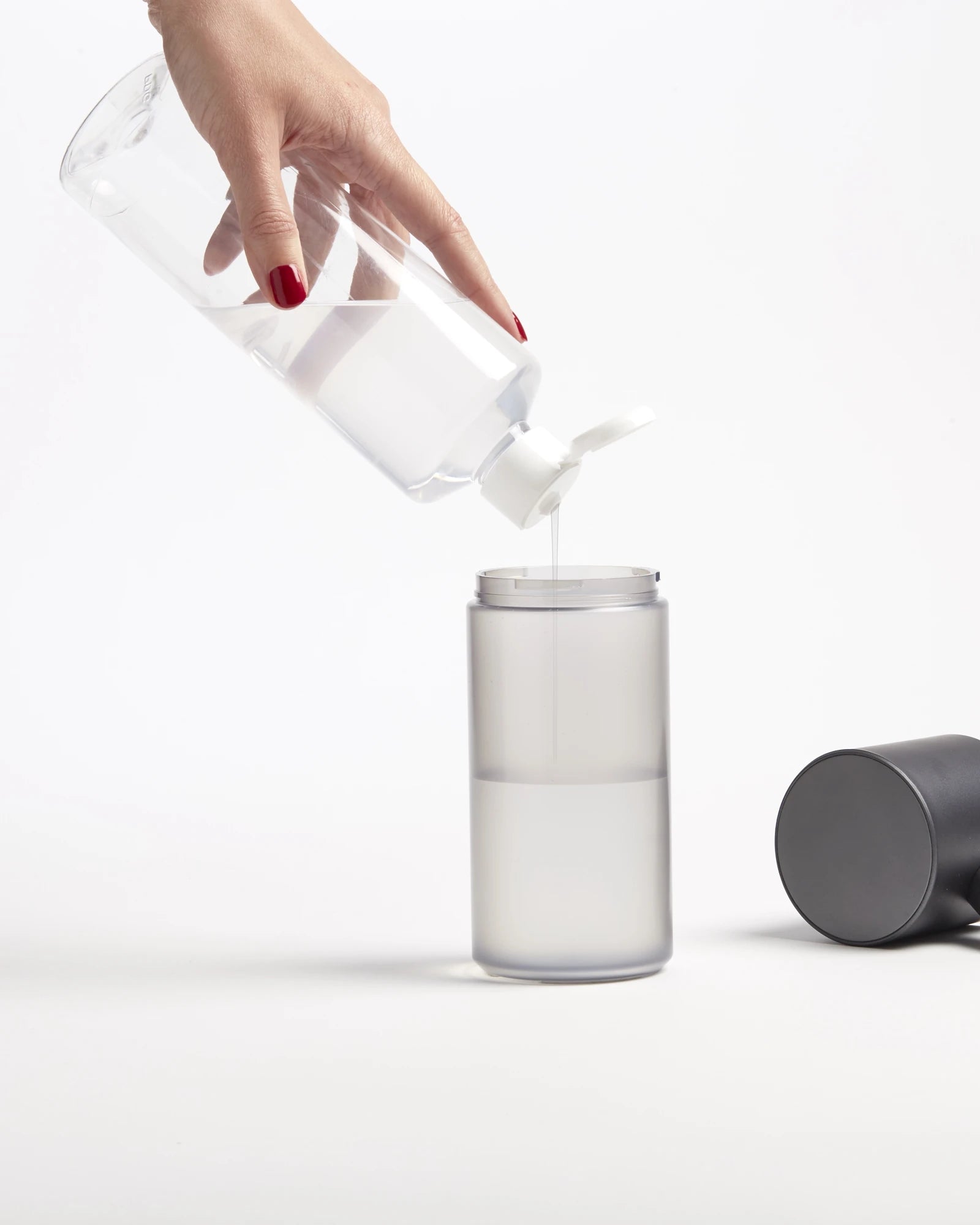 Zeepdispenser aluminium Horizon 400ml om te personaliseren - 21