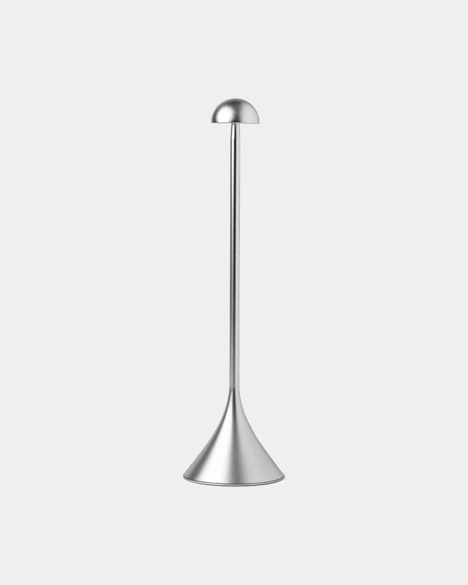 Tafellamp aluminium Lexon Steli Dome om te personaliseren - gepolijst aluminium
