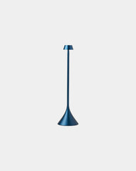 Tafellamp aluminium Lexon Steli Dome om te personaliseren - Donkerblauw