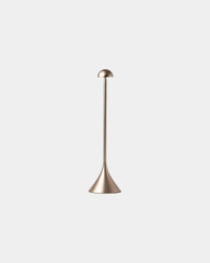 Tafellamp aluminium Lexon Steli Dome om te personaliseren - Soft Gold