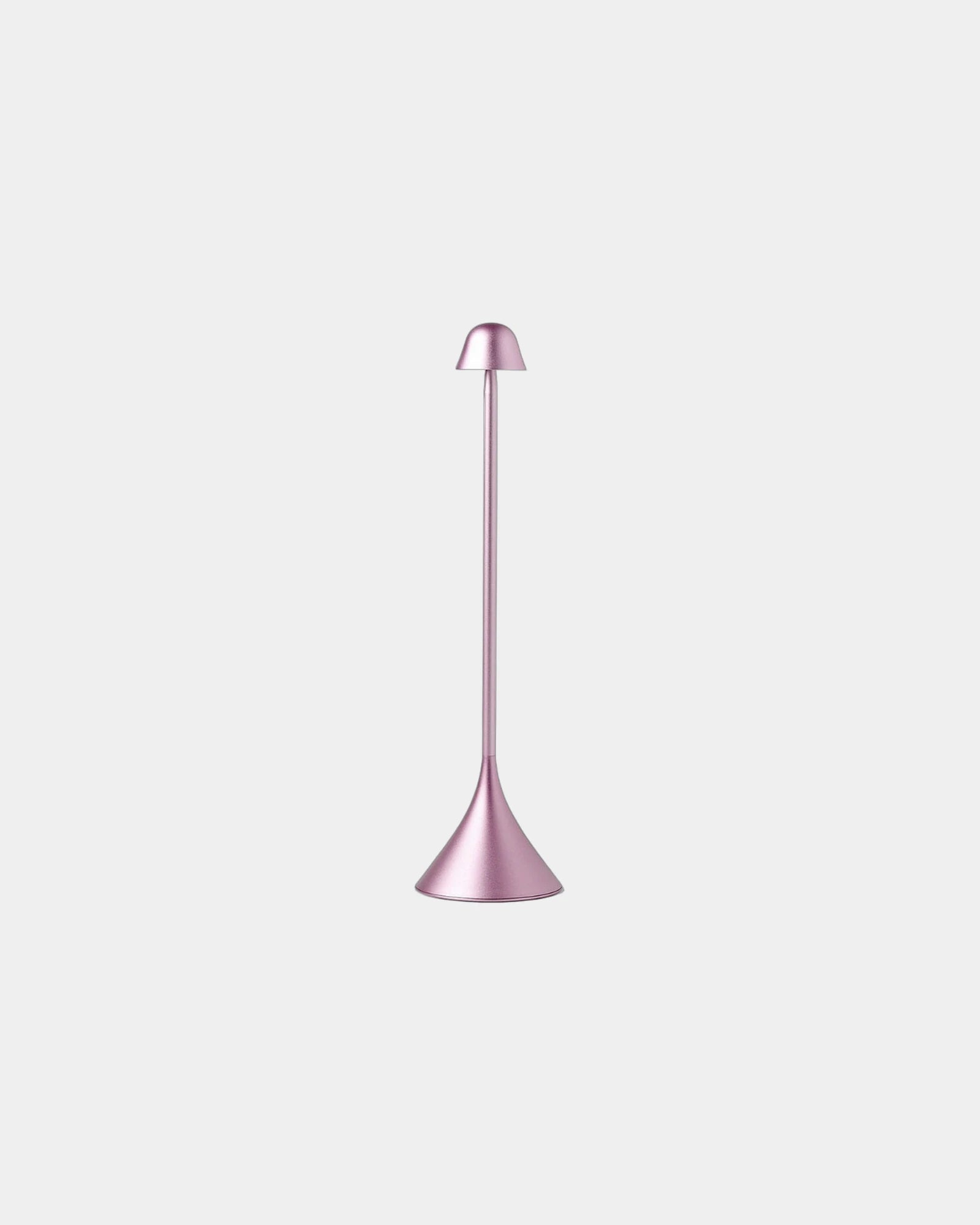 Tafellamp aluminium Lexon Steli Dome om te personaliseren - Lichtroze