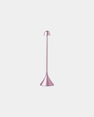 Tafellamp aluminium Lexon Steli Dome om te personaliseren - Lichtroze
