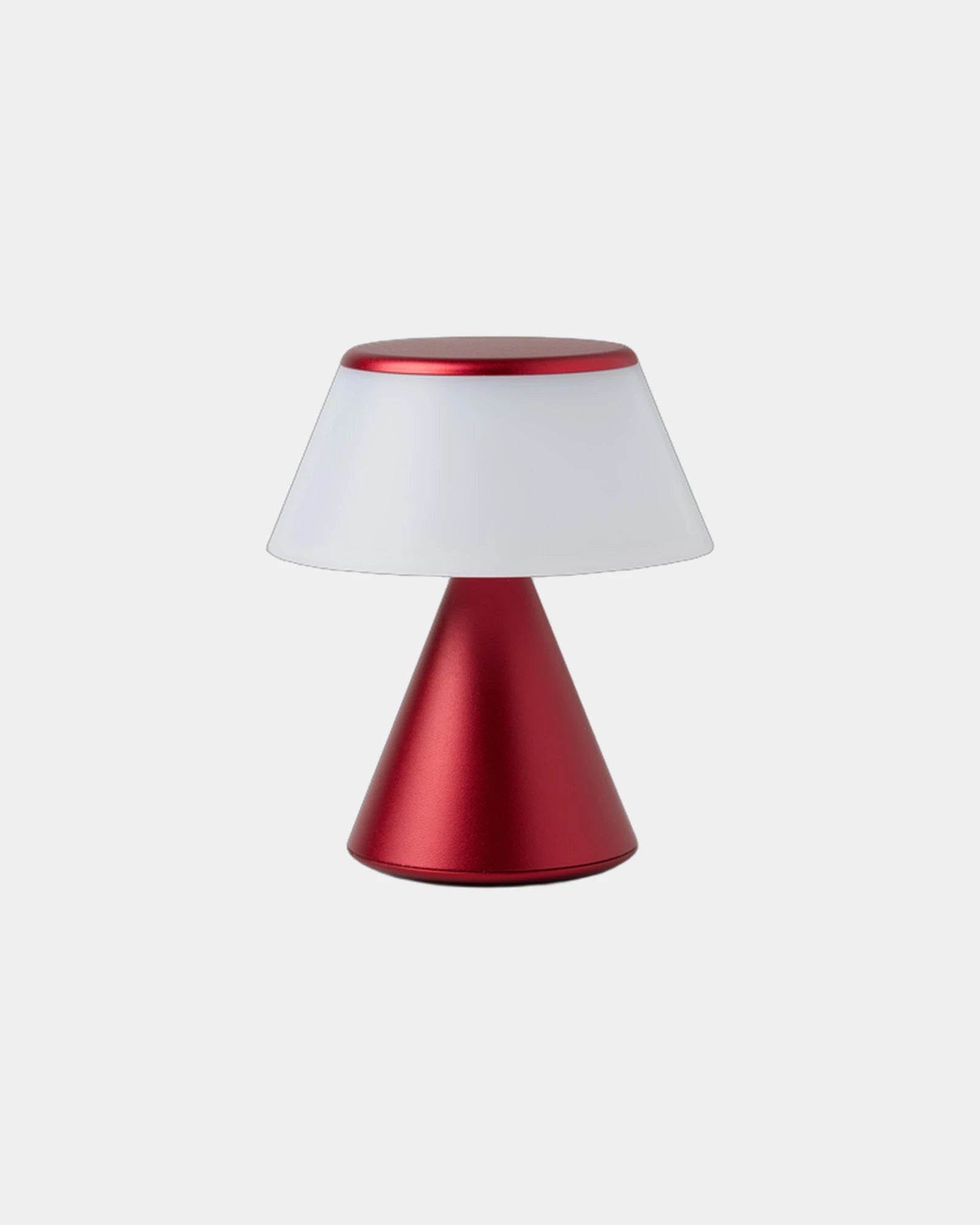 LED-lamp aluminium Lexon Luma S om te personaliseren - Donkerrood