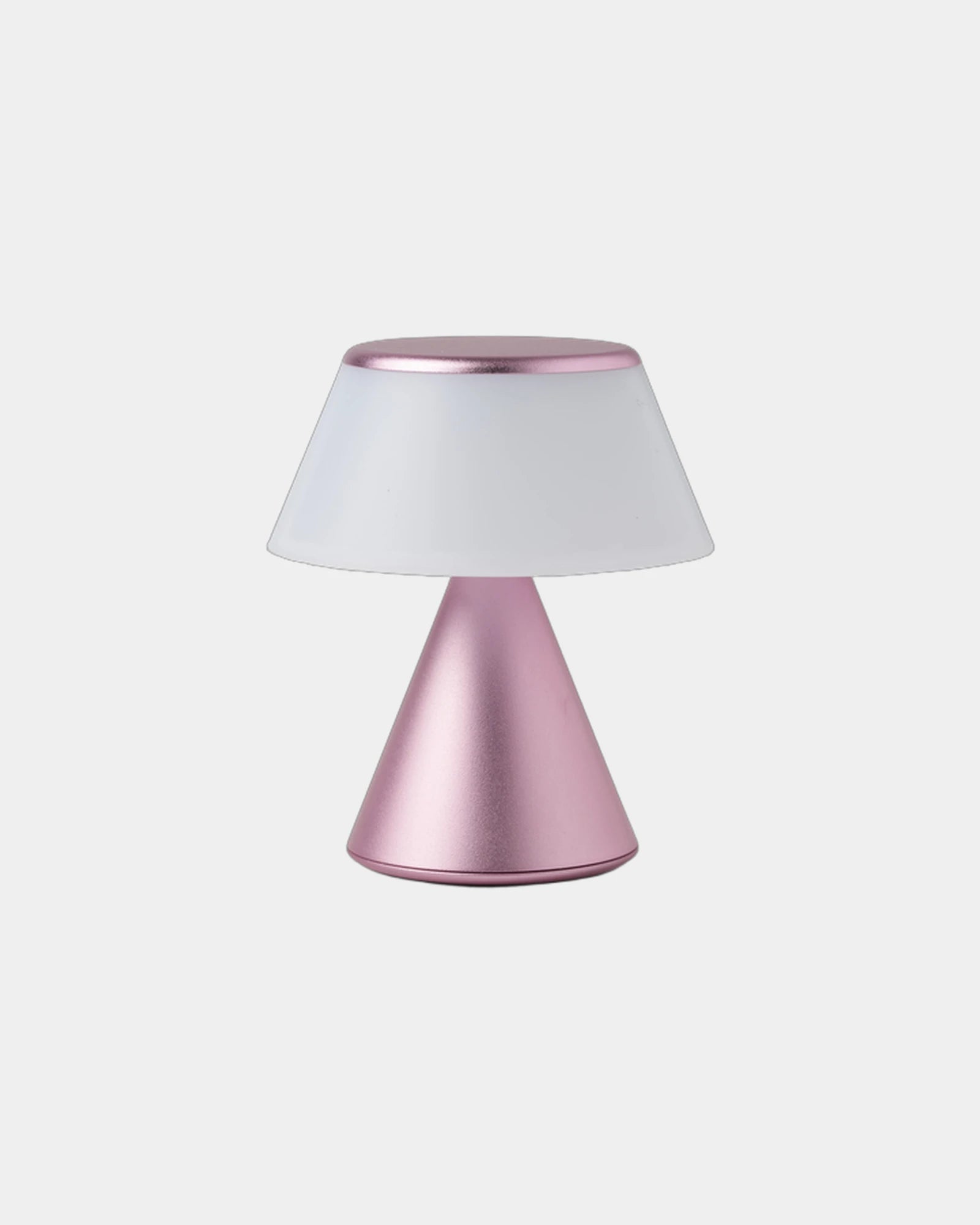LED-lamp aluminium Lexon Luma S om te personaliseren - Lichtroze