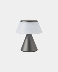 LED-lamp aluminium Lexon Luma S om te personaliseren - Gunmetal