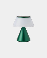LED-lamp aluminium Lexon Luma S om te personaliseren - Donkergroen