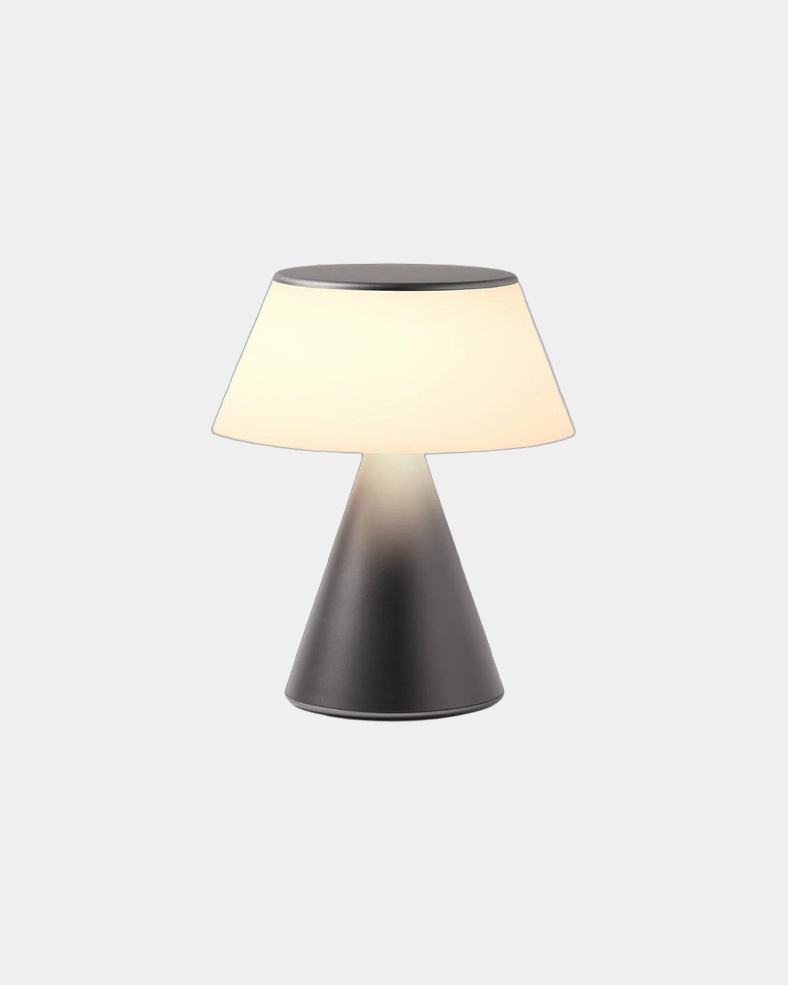 LED-lamp Lexon Luma L touch dimbaar om te personaliseren - Gunmetal