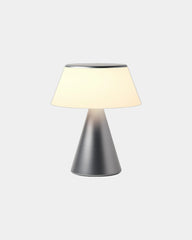 LED-lamp aluminium Lexon Luma XL om te personaliseren - Gunmetal