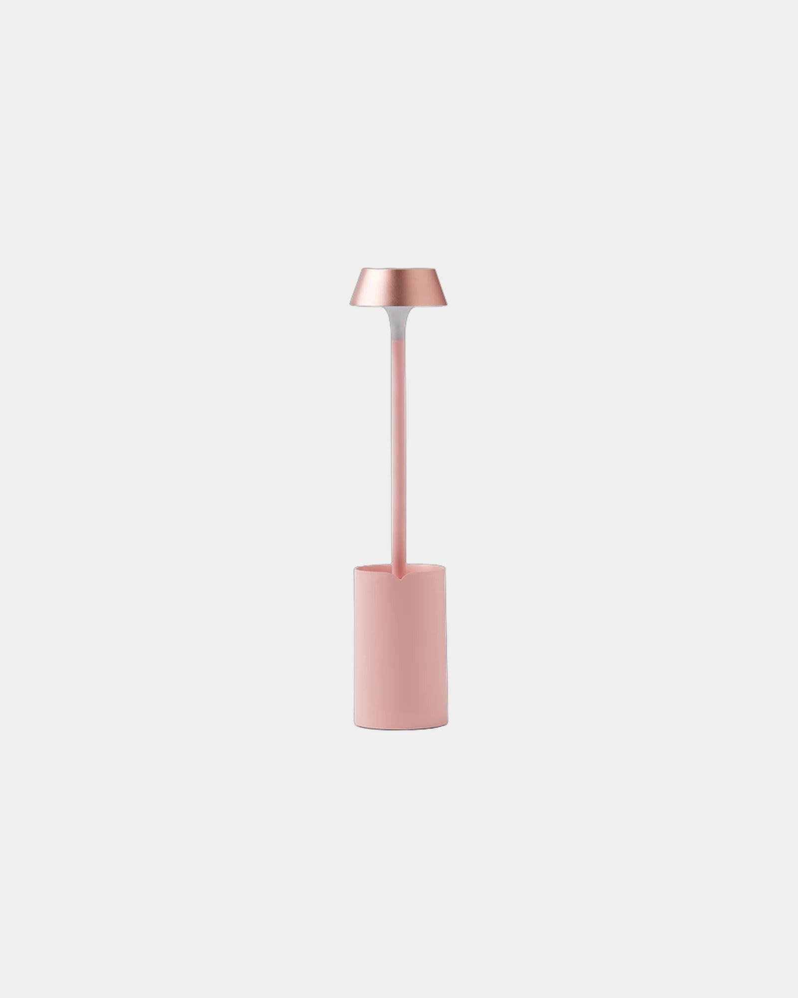 LED-lamp aluminium Lexon Mimi om te personaliseren - Lichtroze