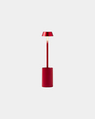 LED-lamp aluminium Lexon Mimi om te personaliseren - Donkerrood