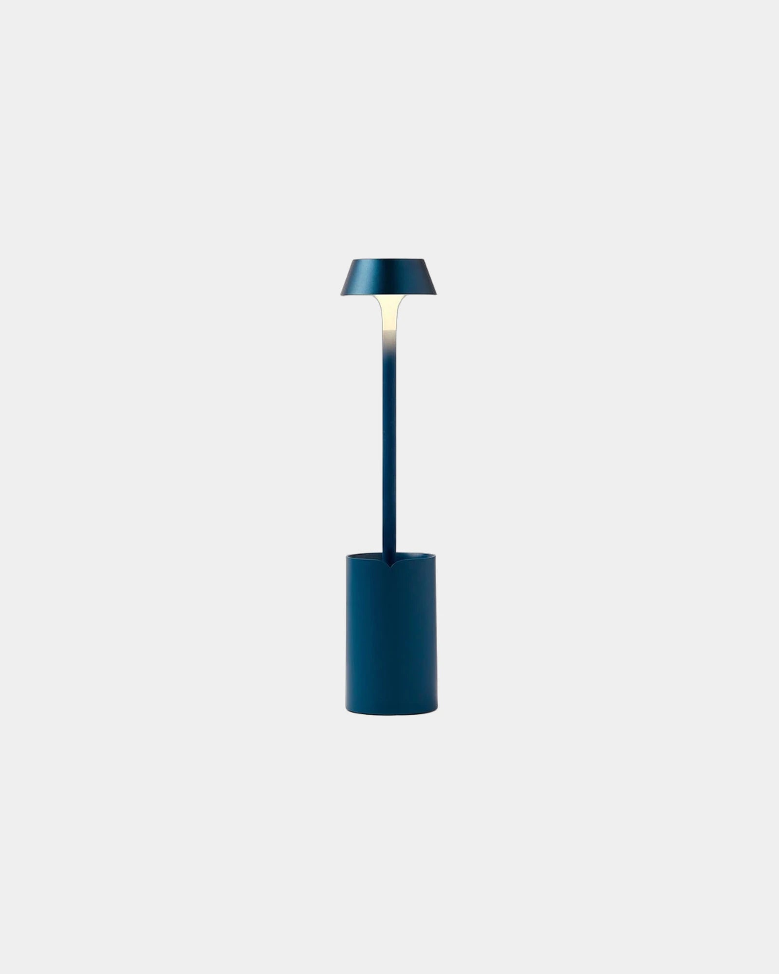 LED-lamp aluminium Lexon Mimi om te personaliseren - Donkerblauw