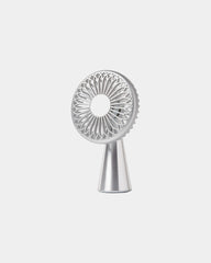Mini-ventilator Lexon Wino draadloos om te personaliseren - gepolijst aluminium
