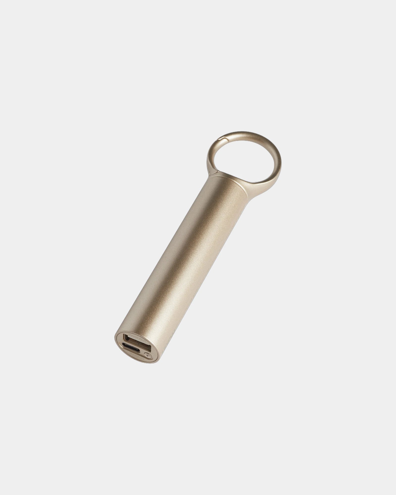 Powerbank aluminium Nomaday 5000 mAh om te personaliseren - lichtgoud