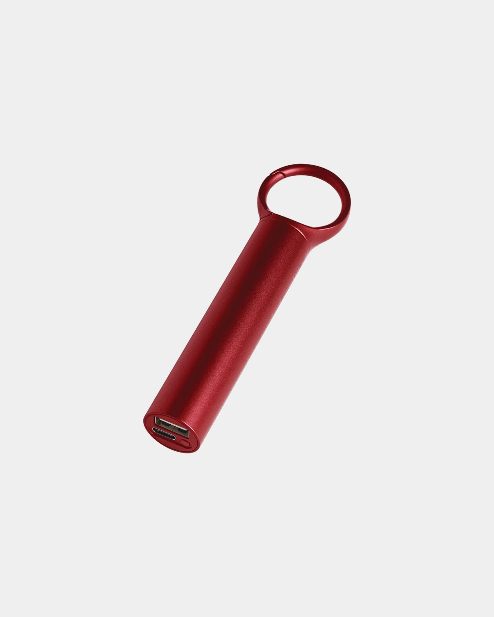 Powerbank aluminium Nomaday 5000 mAh om te personaliseren - Donkerrood