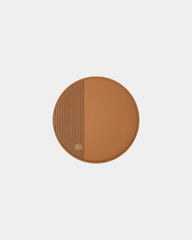 Draadloze oplader Lexon Oslo Energy+ om te personaliseren - Synthetisch leer bruin/goud