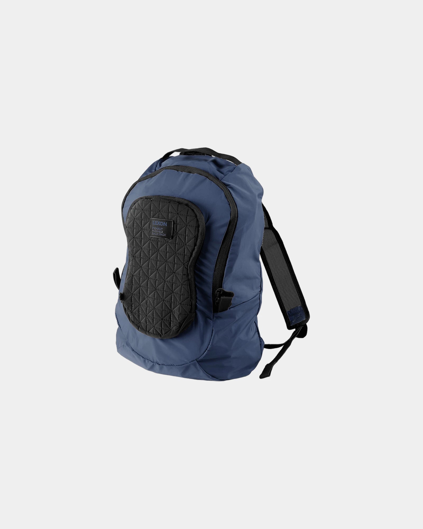 Rugzak opvouwbaar Lexon Peanut 17L om te personaliseren - Donkerblauw