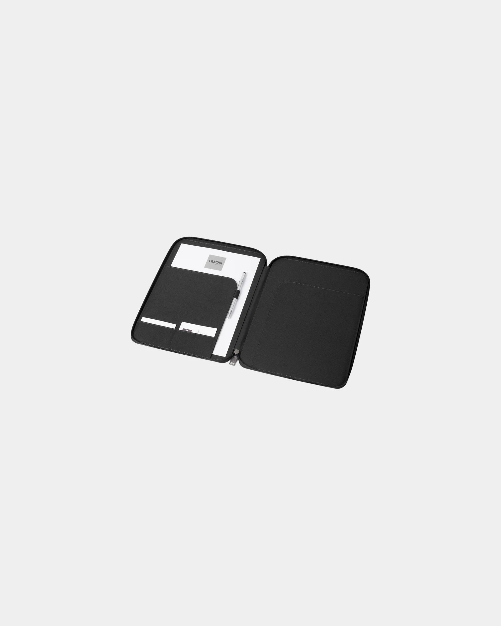 Documentenmap Lexon Track A4 met rits om te personaliseren - 2