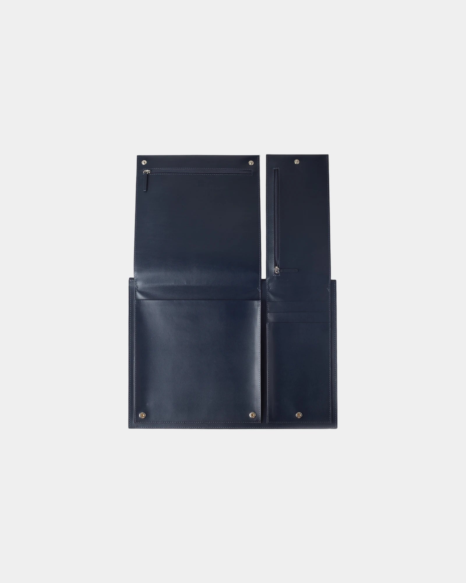 Laptoptas gerecycled leer Flat 15" om te personaliseren - 1