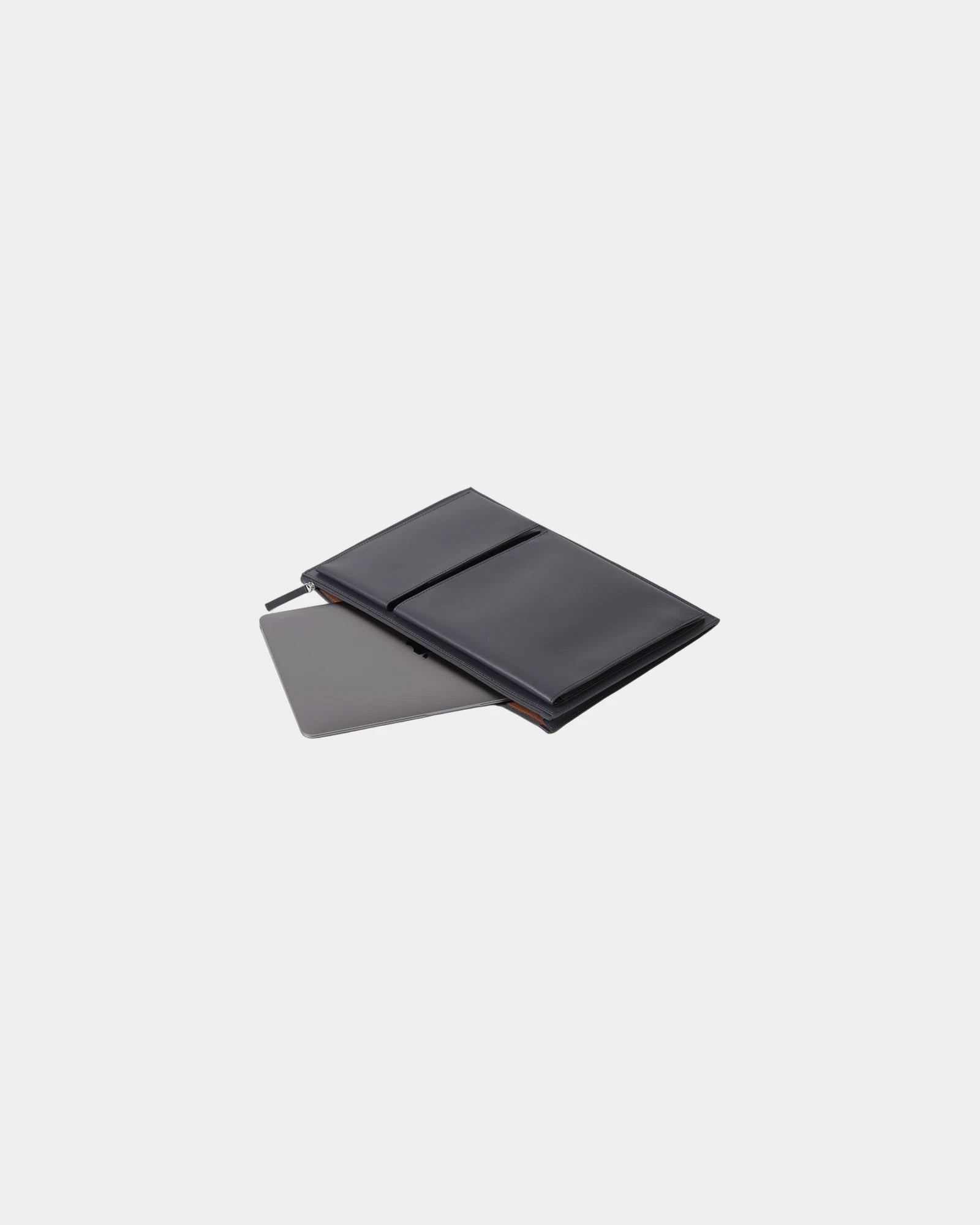 Laptoptas gerecycled leer Flat 15" om te personaliseren - 2