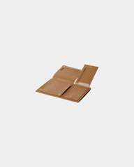Laptoptas gerecycled leer Flat 15" om te personaliseren - Bruin