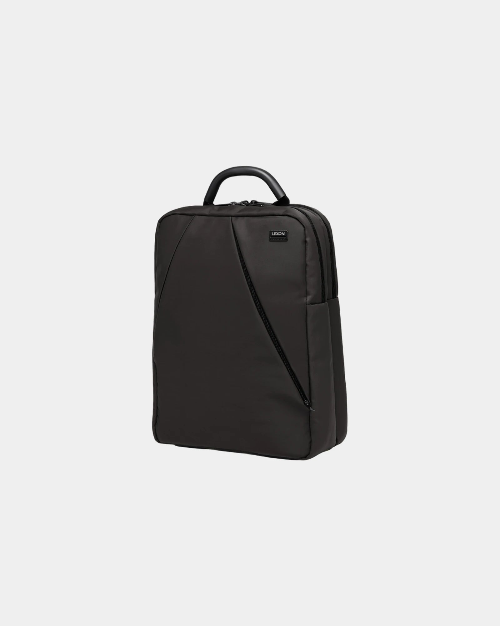Rugzak laptop 16" Lexon Premium+ Double om te personaliseren - Zwart