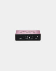 Wekker LCD Lexon Flip Premium om te personaliseren - Lichtroze