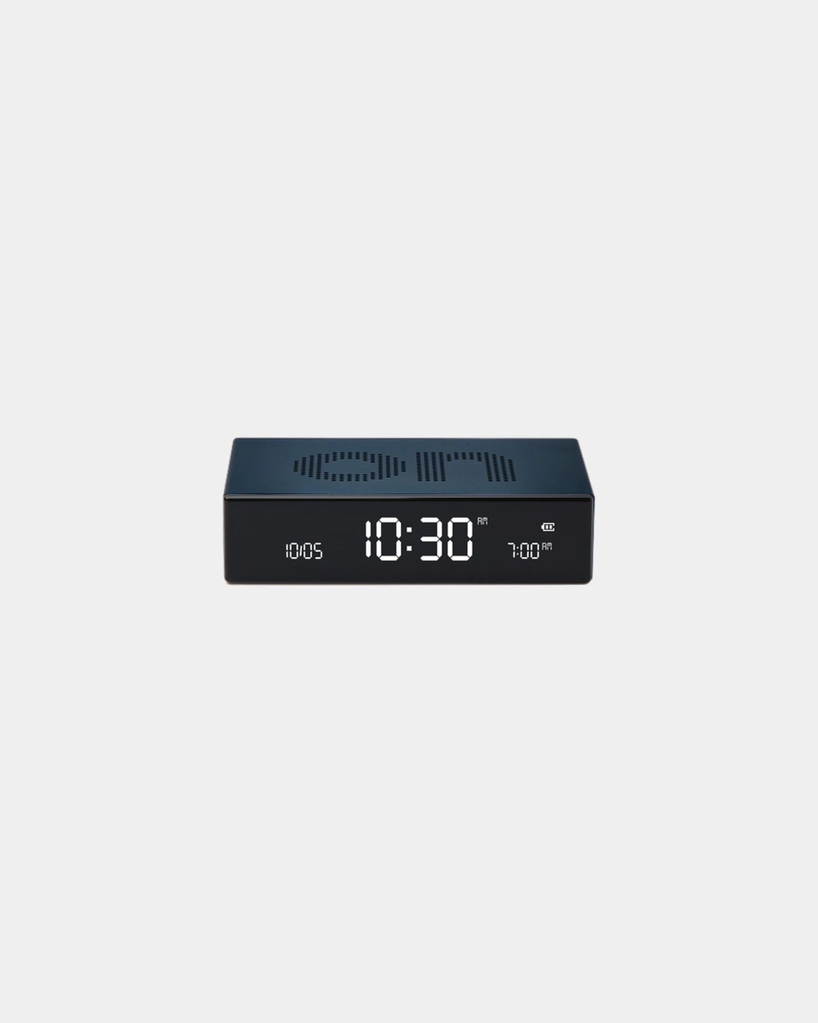 Wekker LCD Lexon Flip Premium om te personaliseren - Donkerblauw