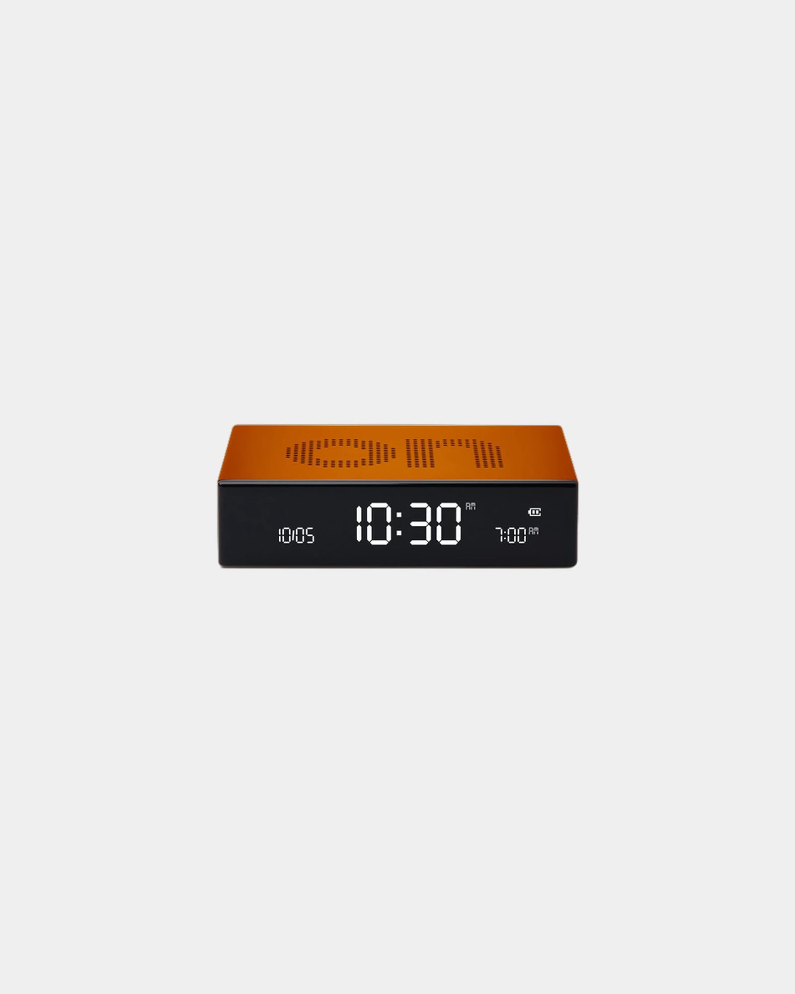 Wekker LCD Lexon Flip Premium om te personaliseren - Oranje