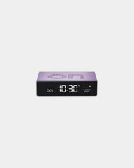 Wekker LCD Lexon Flip Premium om te personaliseren - Lichtlila