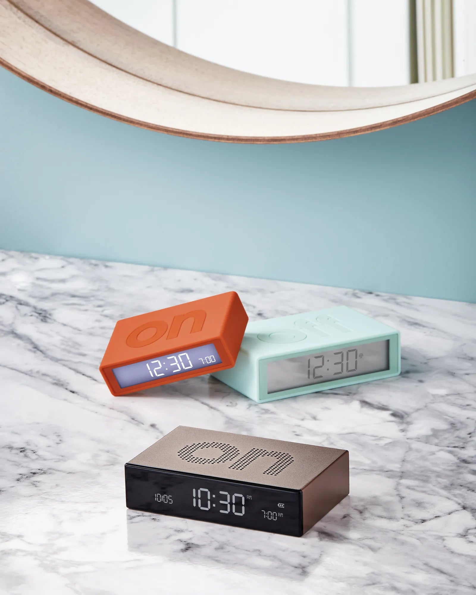 Wekker LCD Lexon Flip Premium om te personaliseren - 7