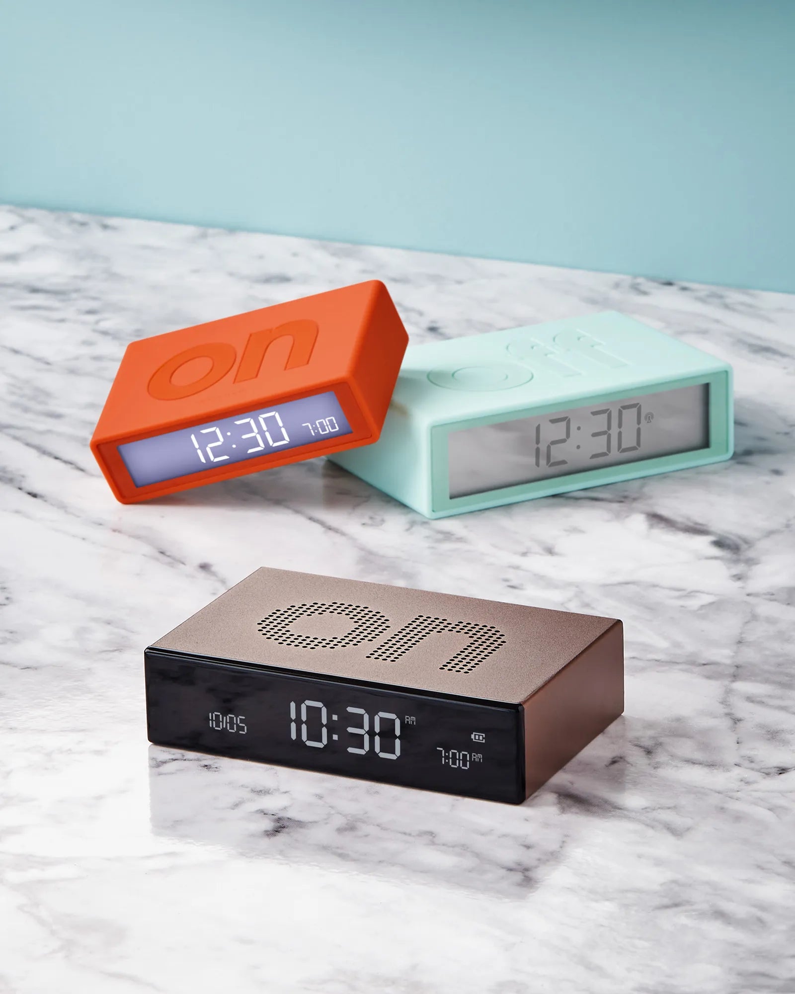 Wekker LCD Lexon Flip Premium om te personaliseren - 6