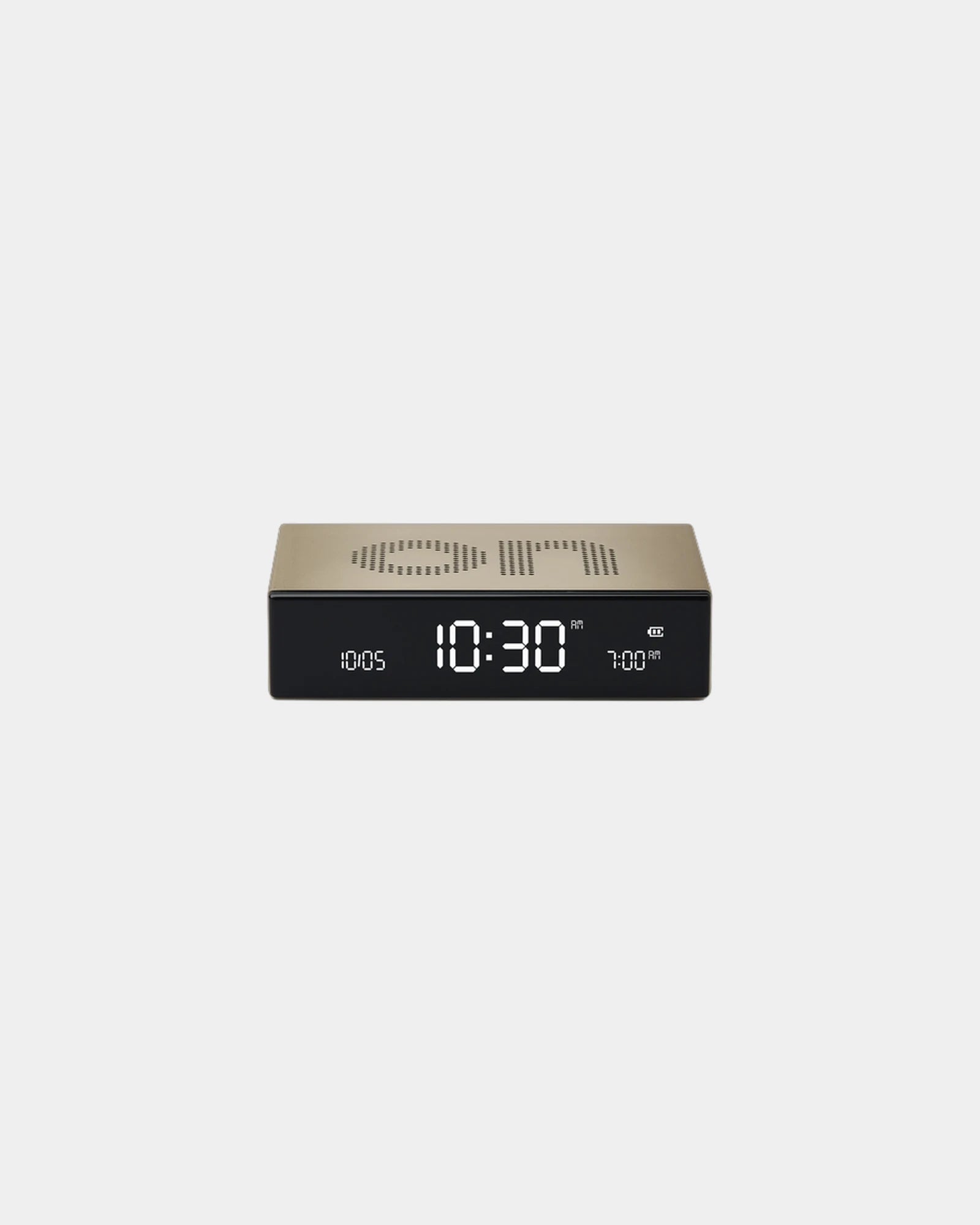 Wekker LCD Lexon Flip Premium om te personaliseren - Goud