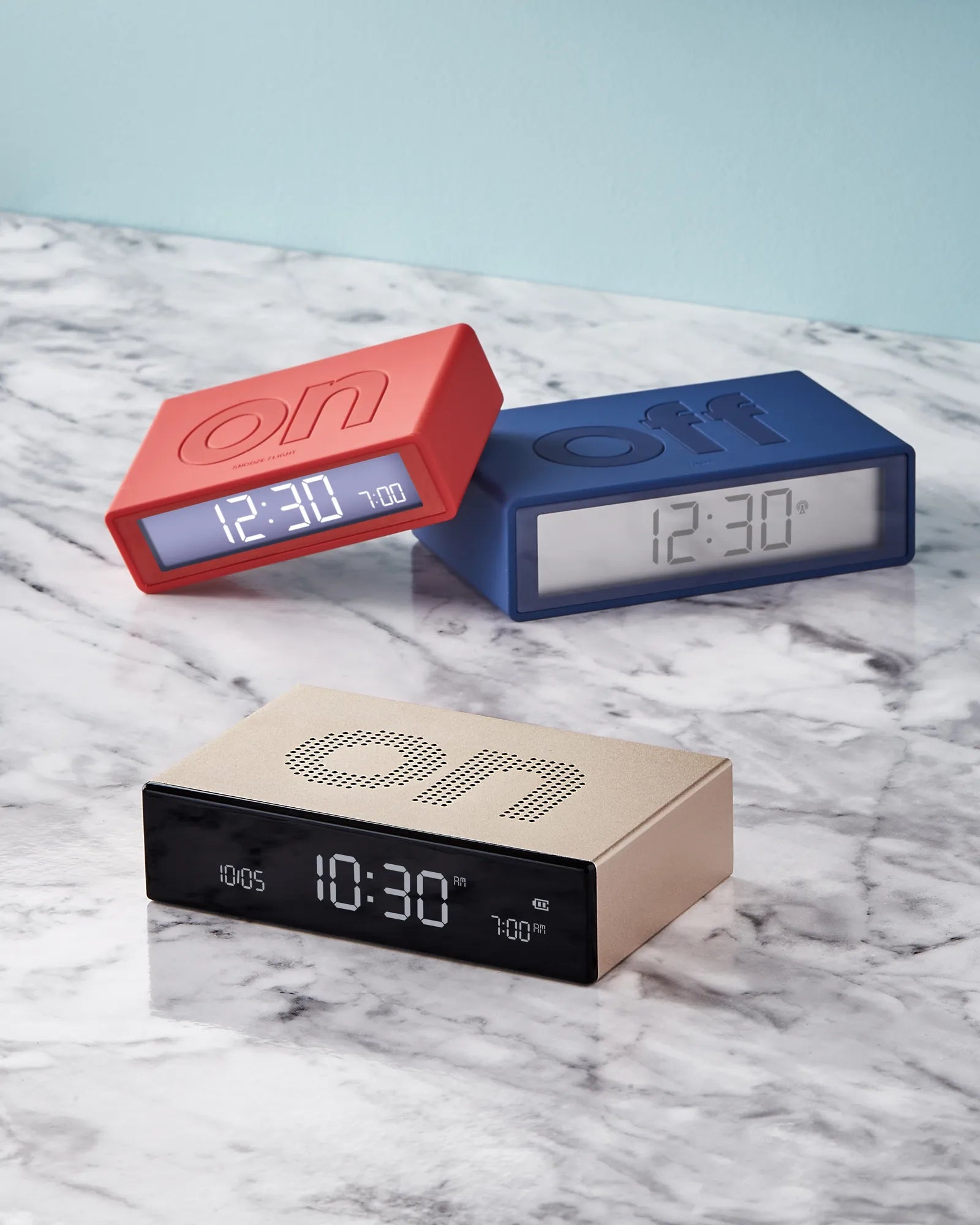 Wekker LCD Lexon Flip Premium om te personaliseren - 5