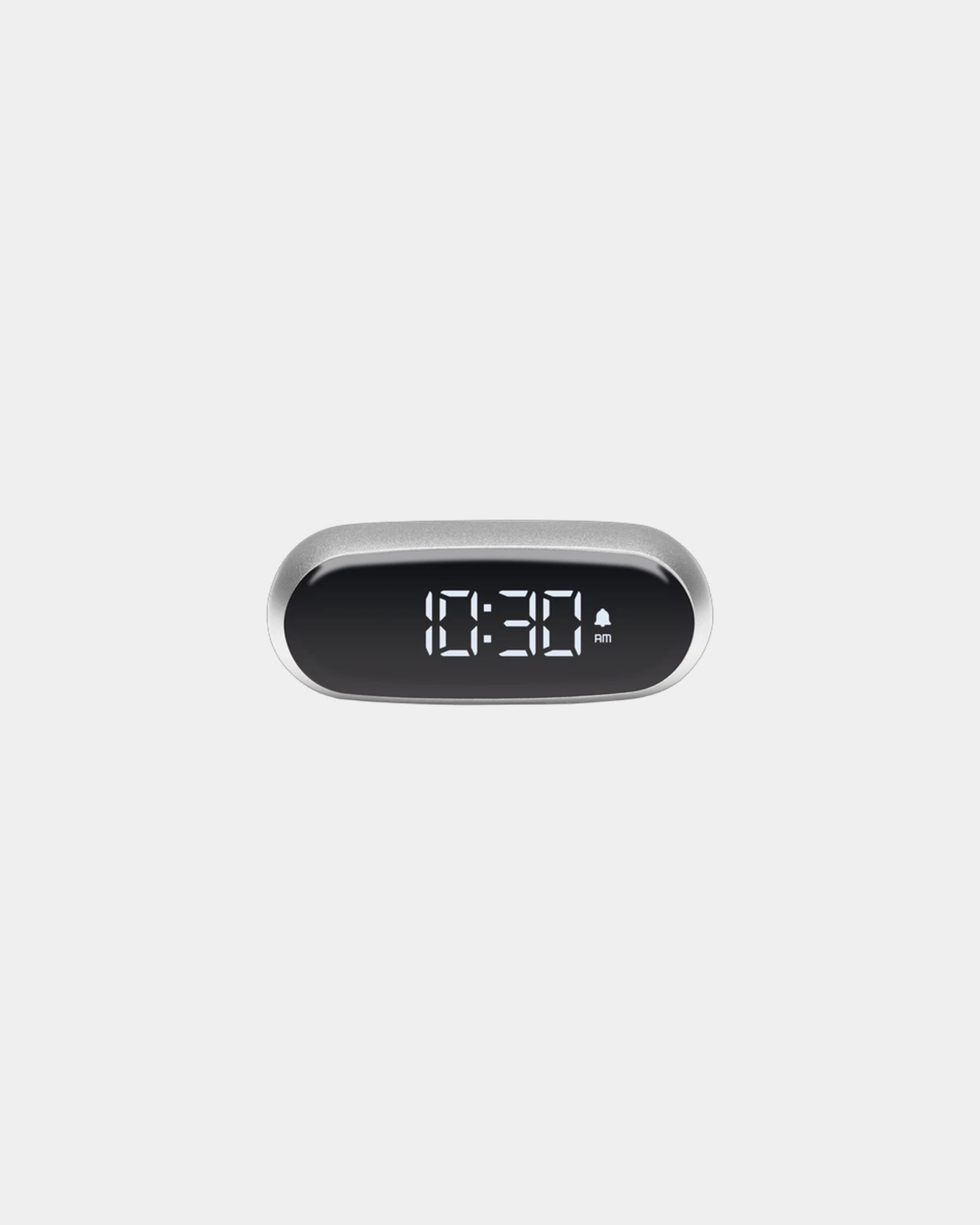 Wekker Lexon Minut met snooze om te personaliseren - gepolijst aluminium