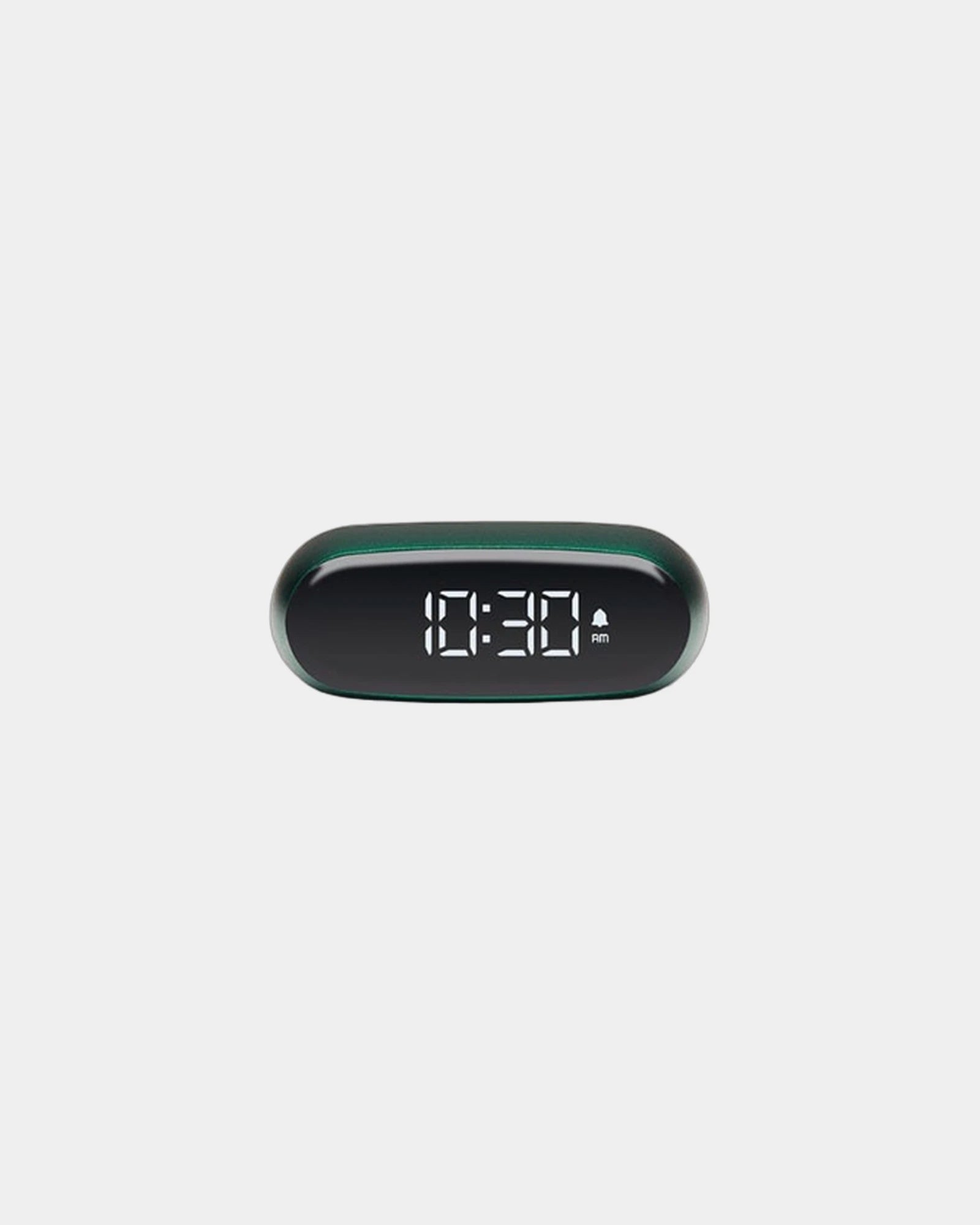 Wekker Lexon Minut met snooze om te personaliseren - Donkergroen