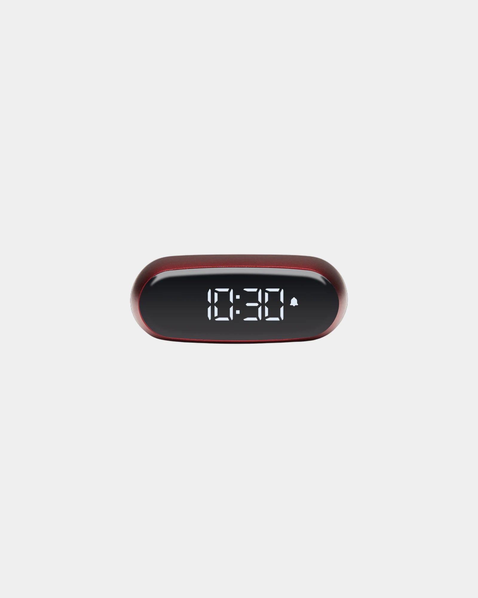 Wekker Lexon Minut met snooze om te personaliseren - Donkerrood