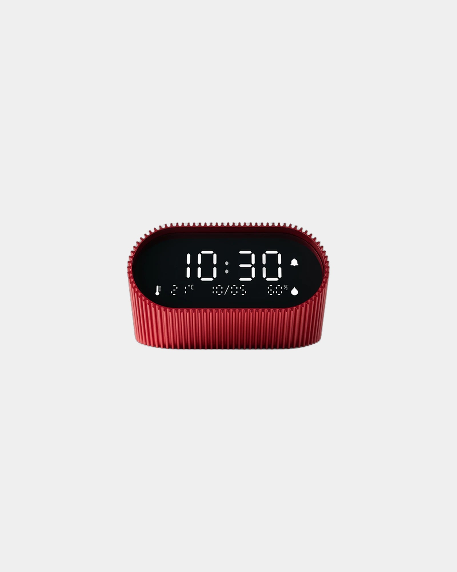 Wekkerlamp Ray Clock met zonsopgang om te personaliseren - Bloedrood