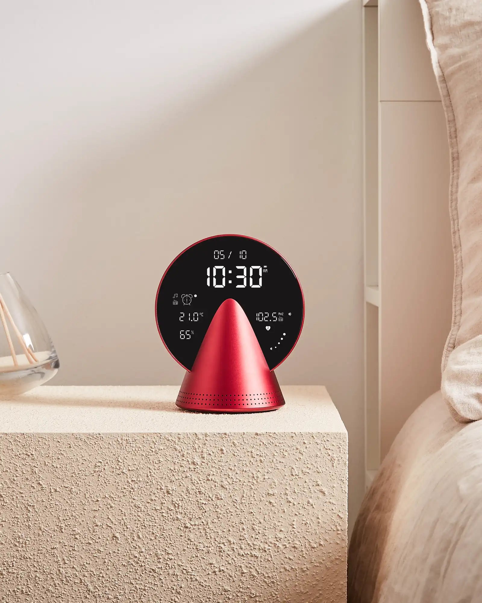 Wekkerradio Conic Clock met Bluetooth om te personaliseren - 6
