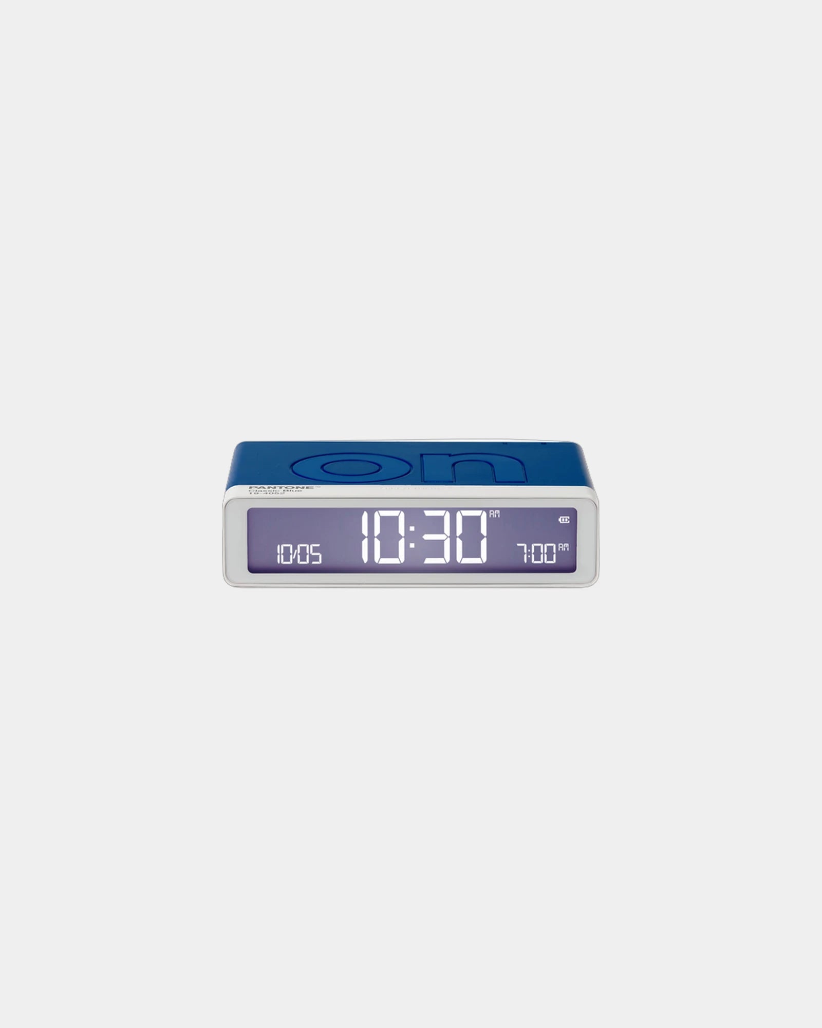 Wekker Lexon Flip+ oplaadbaar USB-C om te personaliseren - Classic Blue