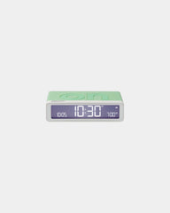 Wekker Lexon Flip+ oplaadbaar USB-C om te personaliseren - Pastelgroen