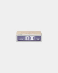 Wekker Lexon Flip+ oplaadbaar USB-C om te personaliseren - Sand Dollar