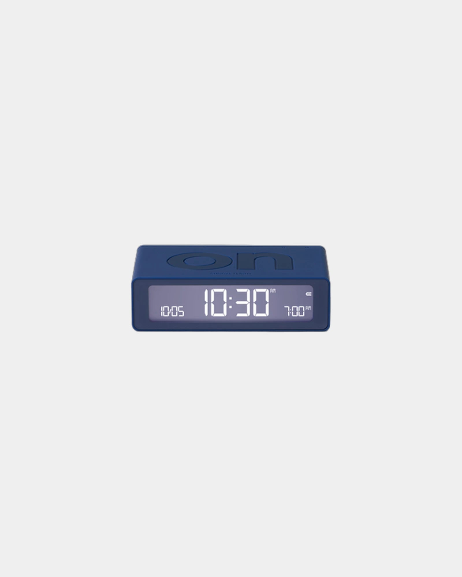 LCD-klok Lexon Flip Mini om te personaliseren - Donkerblauw