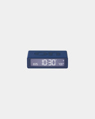 LCD-klok Lexon Flip Mini om te personaliseren - Donkerblauw