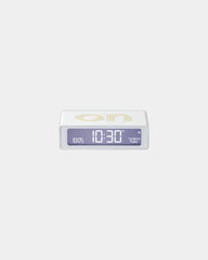 LCD-klok Lexon Flip Mini om te personaliseren - Wit
