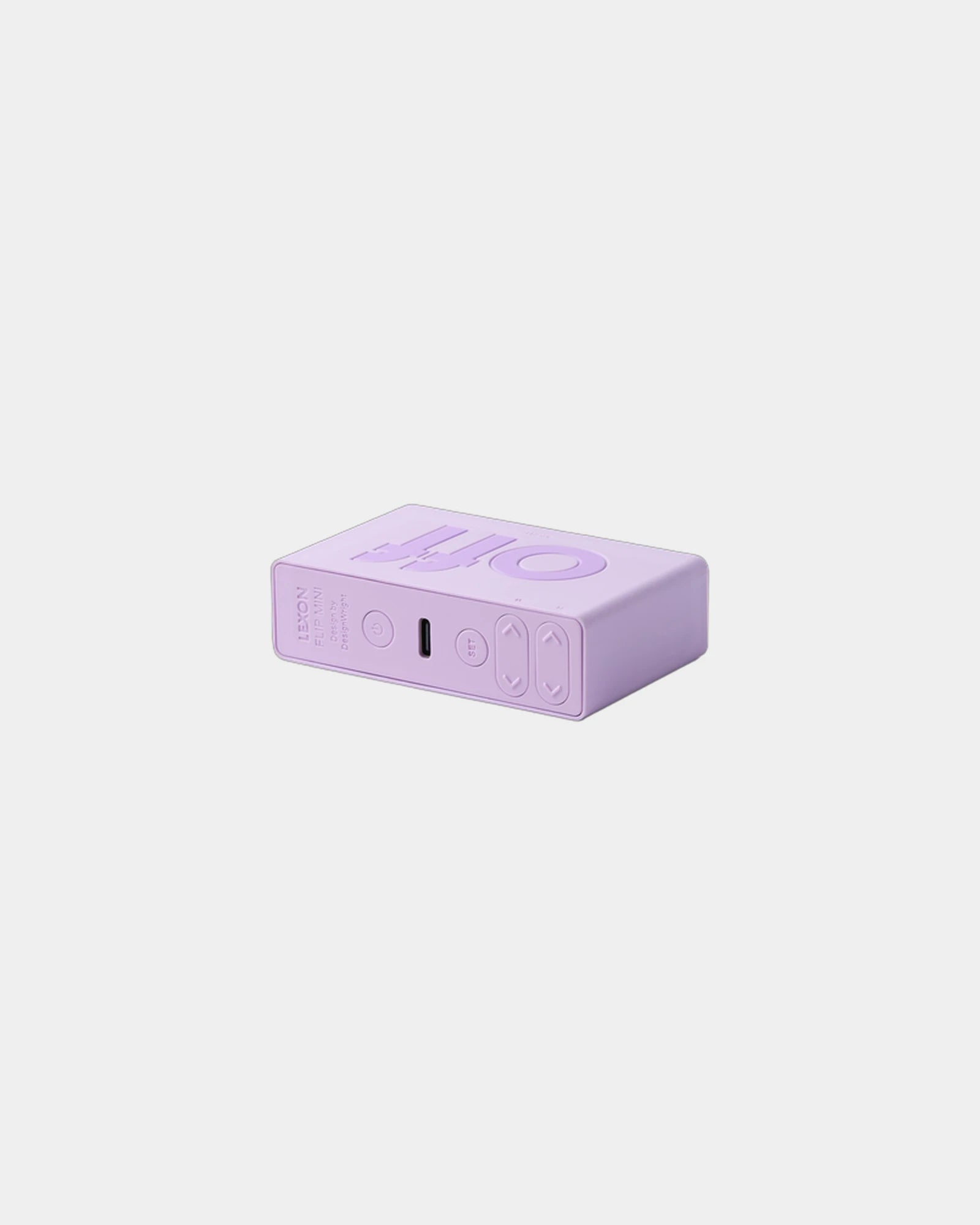 LCD-klok Lexon Flip Mini om te personaliseren - 39