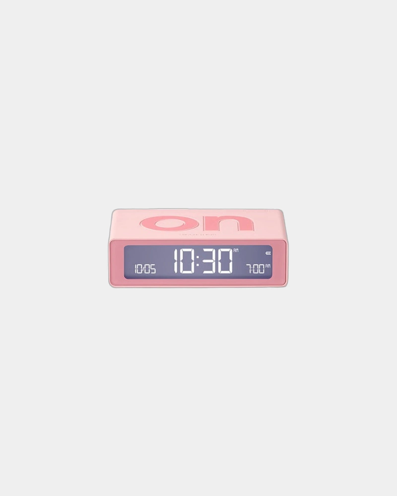 LCD-klok Lexon Flip Mini om te personaliseren - Roze
