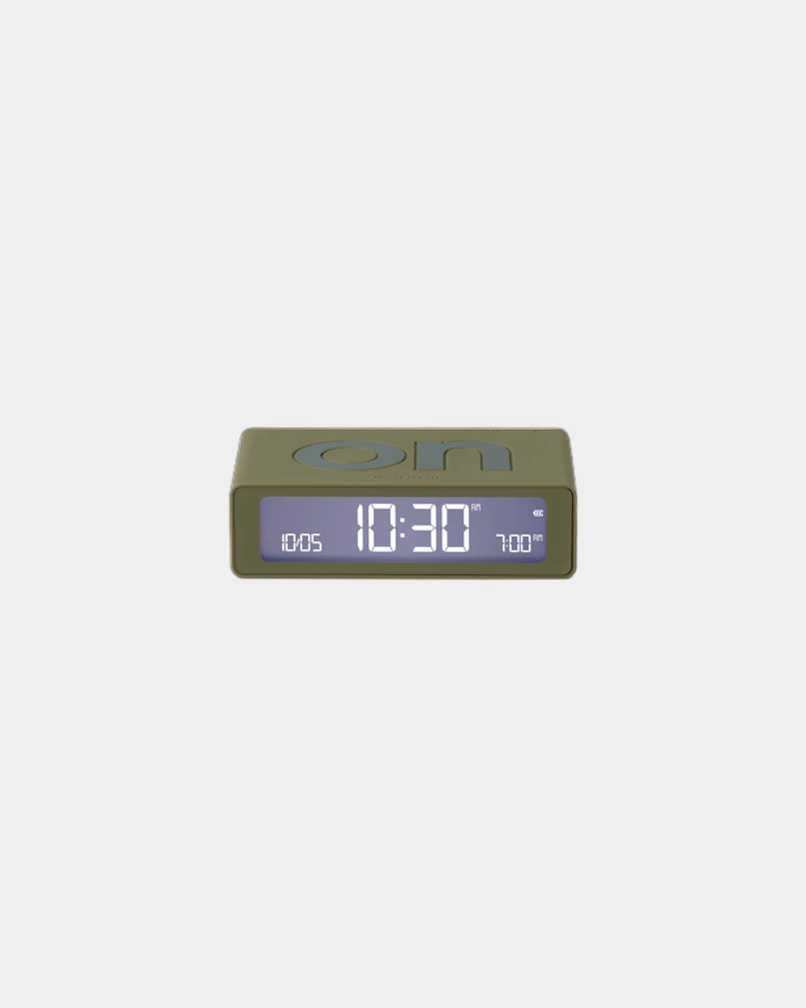 LCD-klok Lexon Flip Mini om te personaliseren - Kaki