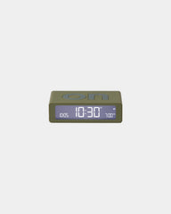 LCD-klok Lexon Flip Mini om te personaliseren - Kaki