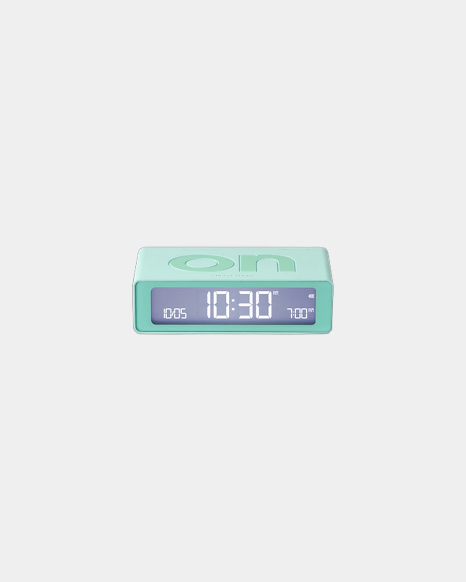 LCD-klok Lexon Flip Mini om te personaliseren - Mintgroen