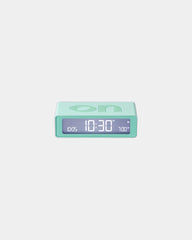LCD-klok Lexon Flip Mini om te personaliseren - Mintgroen